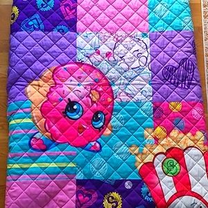 Shopkins twin sized quilt